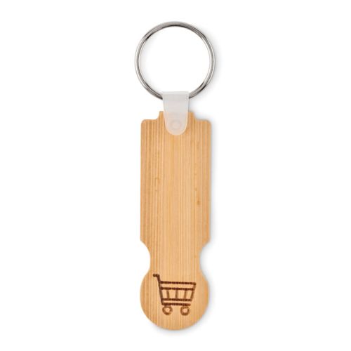 Bamboo key ring - Image 2